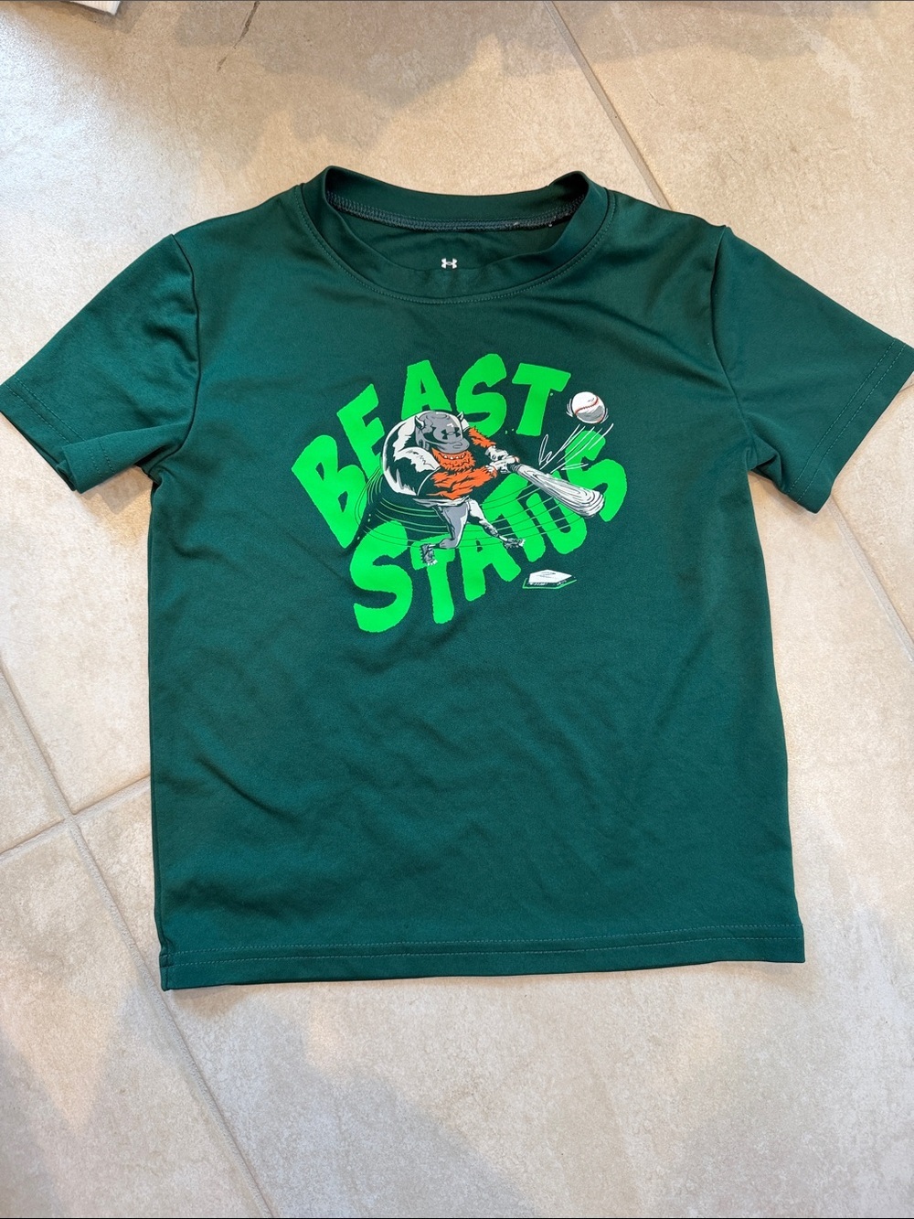 Under Armour Dark Green Short Sleeve Tee